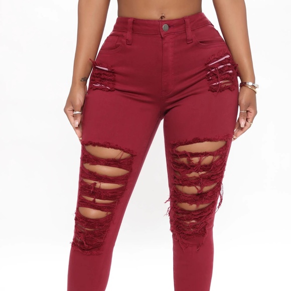 Fashion Nova Denim - Fashion Nova Frayed Flared Leg Jean NWT Size 18